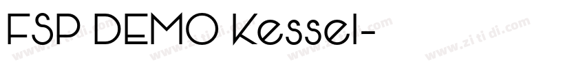 FSP DEMO Kessel字体转换 FSP DEMO Kessel字体转换